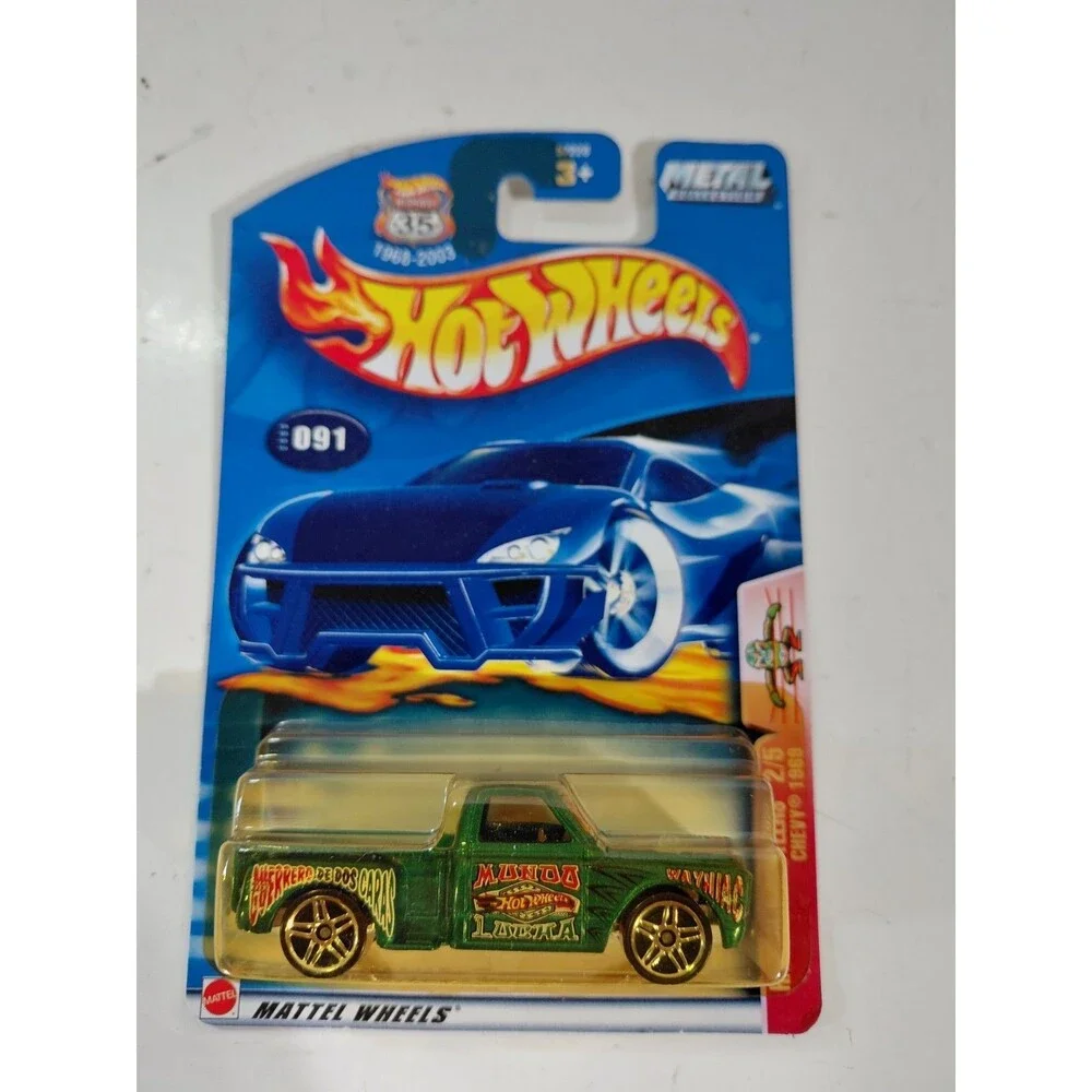 NIP Hot Wheels Radical Wrestlers 1:64 DieCast Custom 1969 Chevrolet Pickup Truck